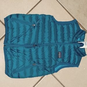 Patagonia Kids Teal Puffer Vest